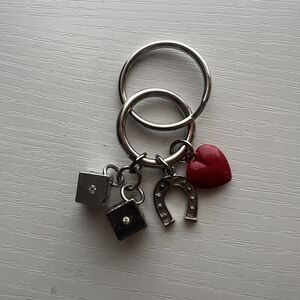 Nine West lucky keychain Luck handbag jewelry purse